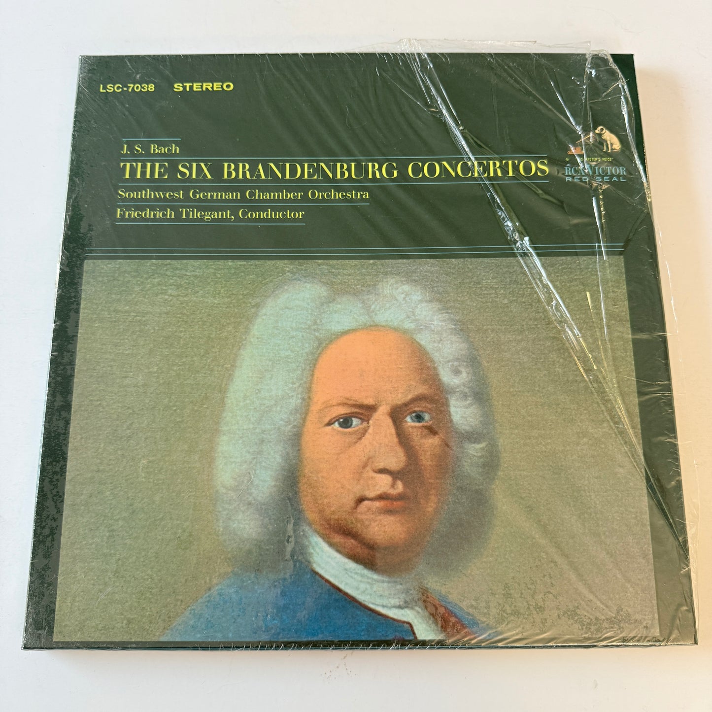 Johann Sebastian Bach The Six Brandenburg Concertos New Vinyl Box Set M\VG+