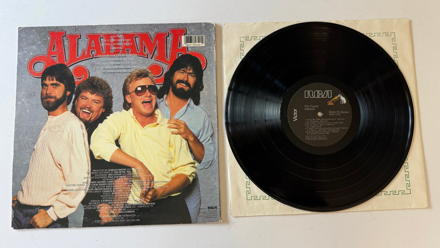 Alabama The Touch Used Vinyl LP VG+\VG