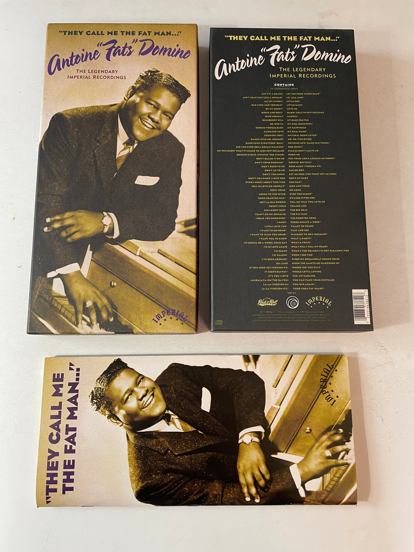 Fats Domino They Call Me The Fat Man... (The Legendary Imperial Recordings) Used CD VG+\VG+