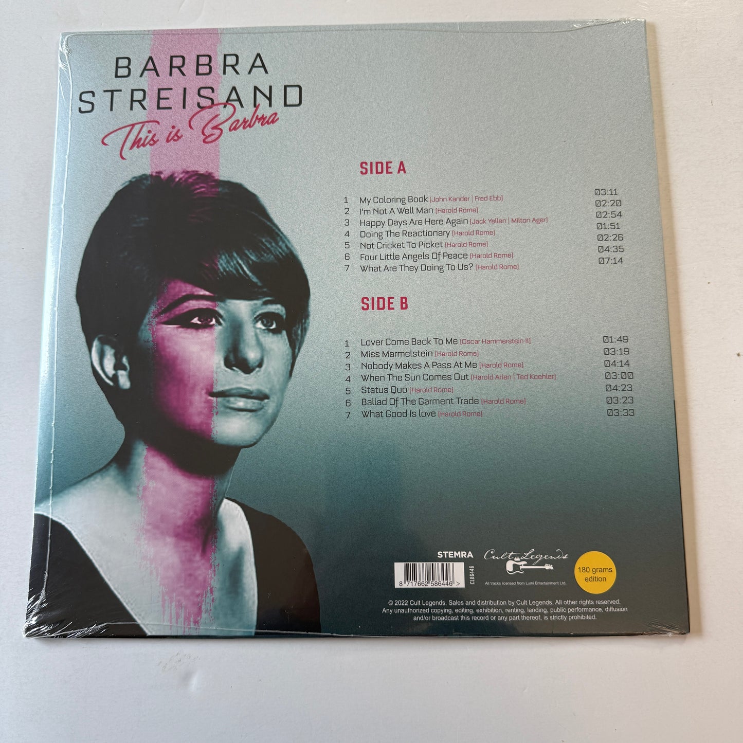 Barbra Streisand This is Barbra New Vinyl LP M\M