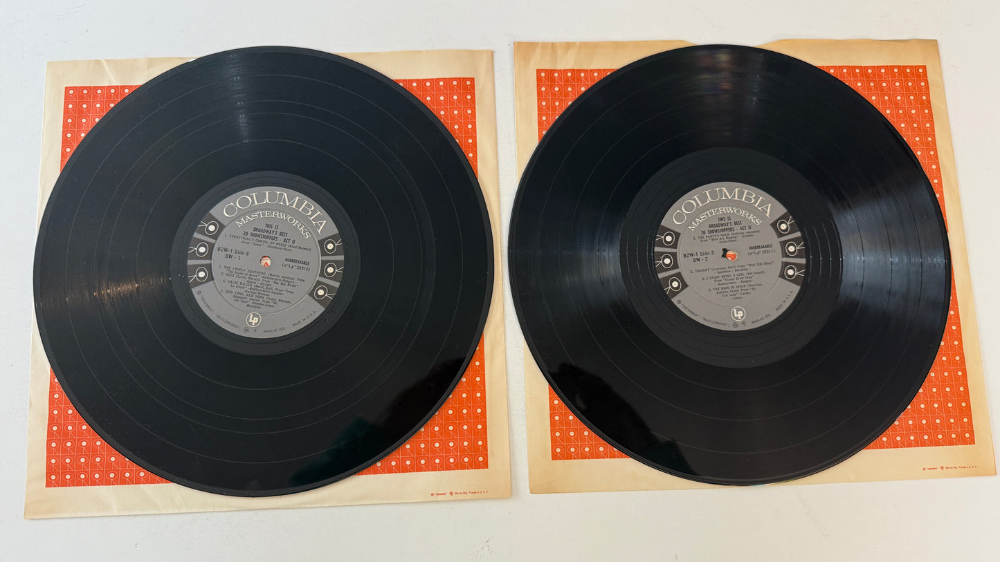 Various (This Is) Broadway's Best Used Vinyl 2LP VG+\VG+