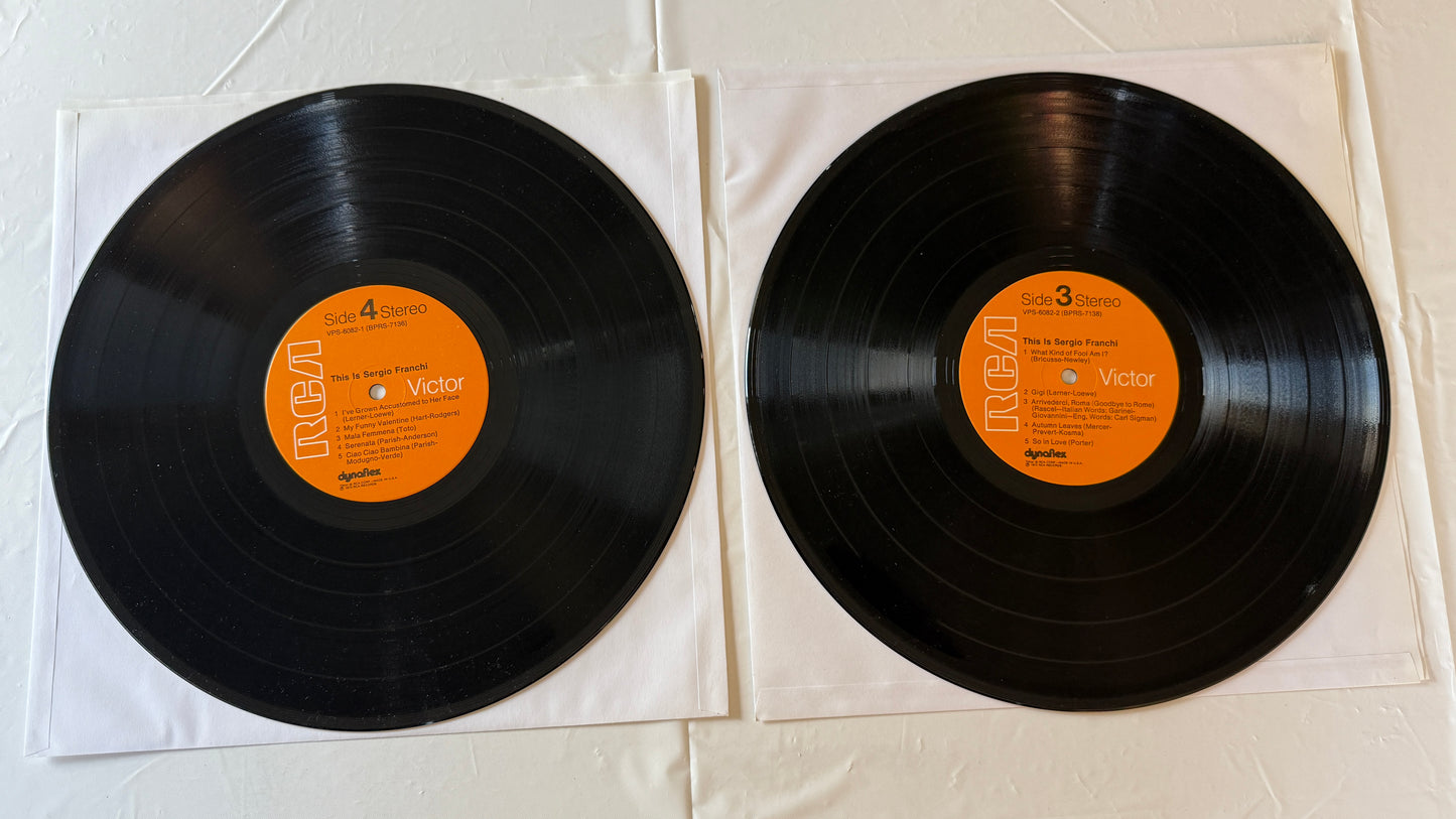 Sergio Franchi This Is Sergio Franchi Used Vinyl 2LP VG+\VG+