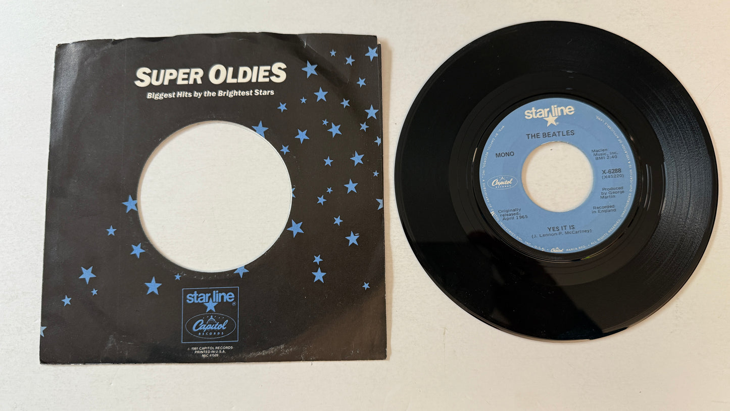 The Beatles Ticket To Ride Used 45 RPM 7" Vinyl VG+\