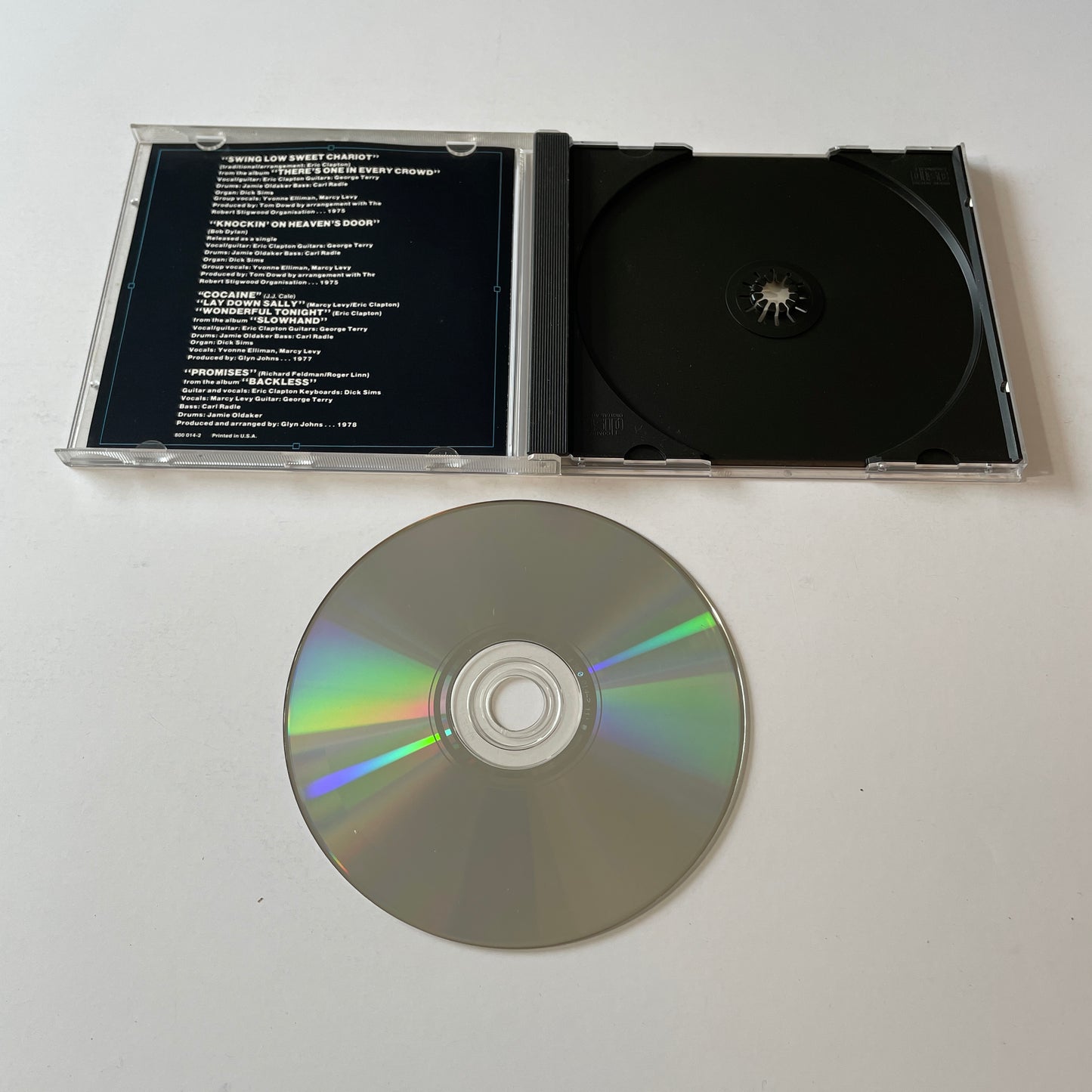 Eric Clapton Time Pieces Used CD VG+\VG+