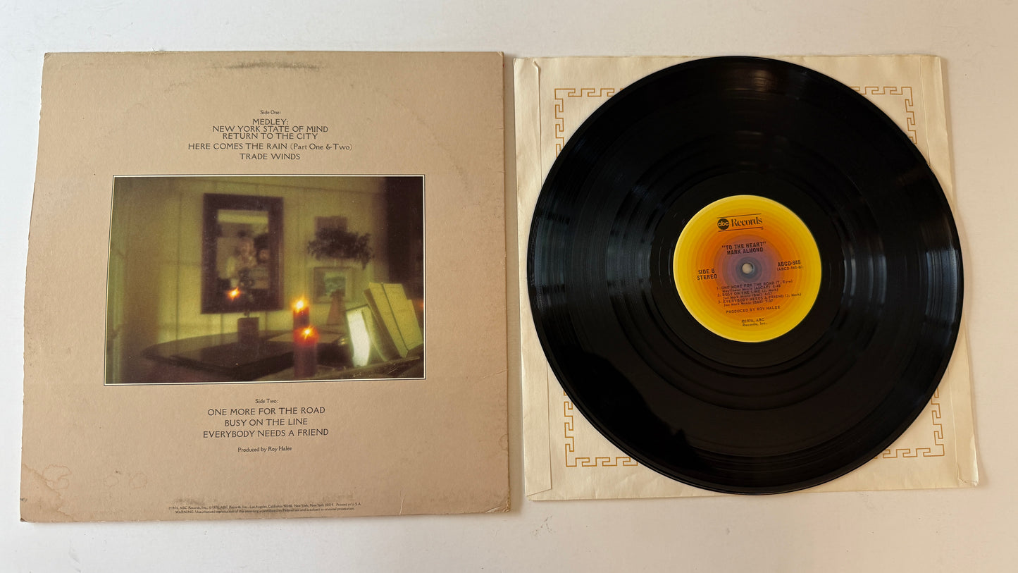 Mark-Almond To The Heart Used Vinyl LP VG+\VG