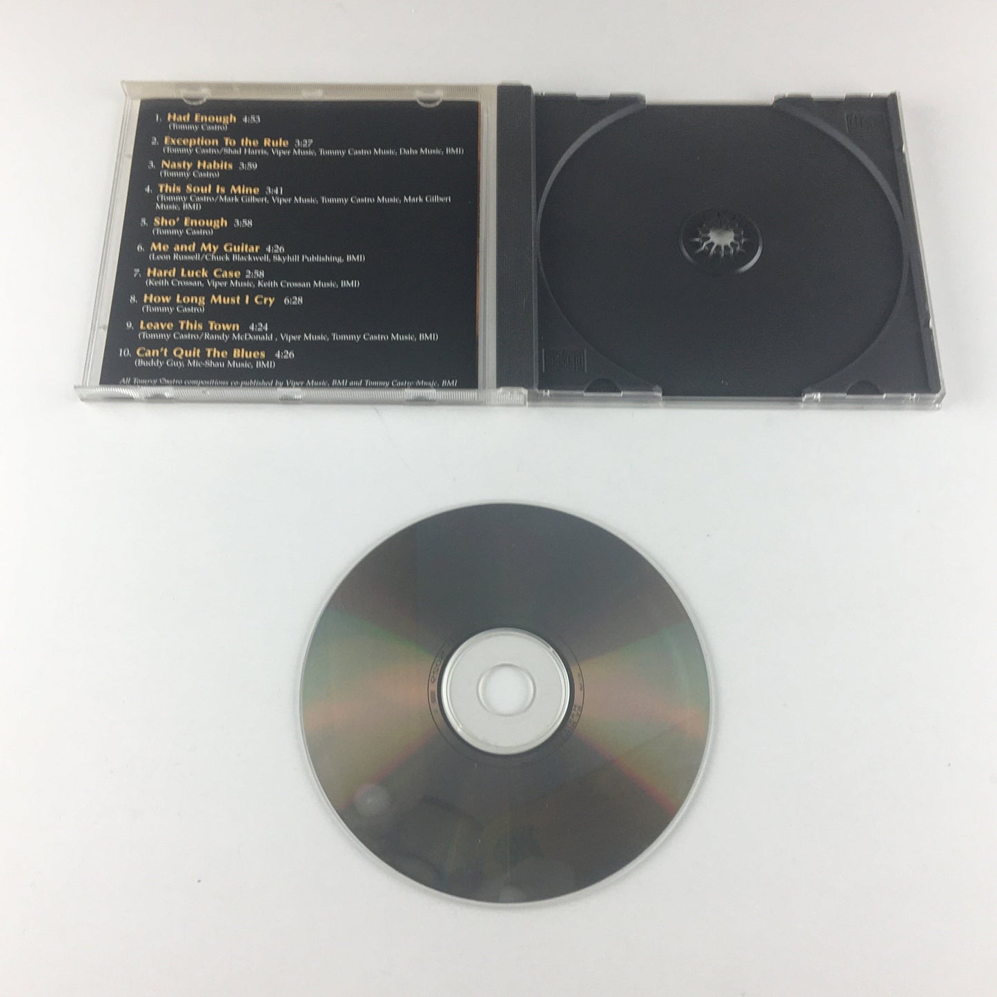 Tommy Castro Exception To The Rule Used CD VG+\VG Silver
