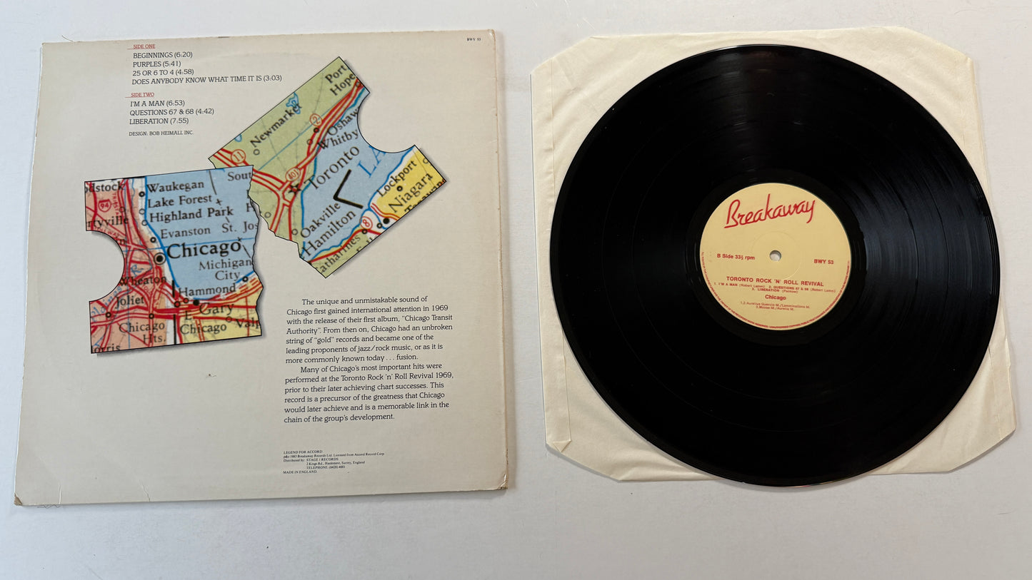 Chicago Toronto Rock´n´Roll Revival 1969 Used Vinyl LP VG+\VG