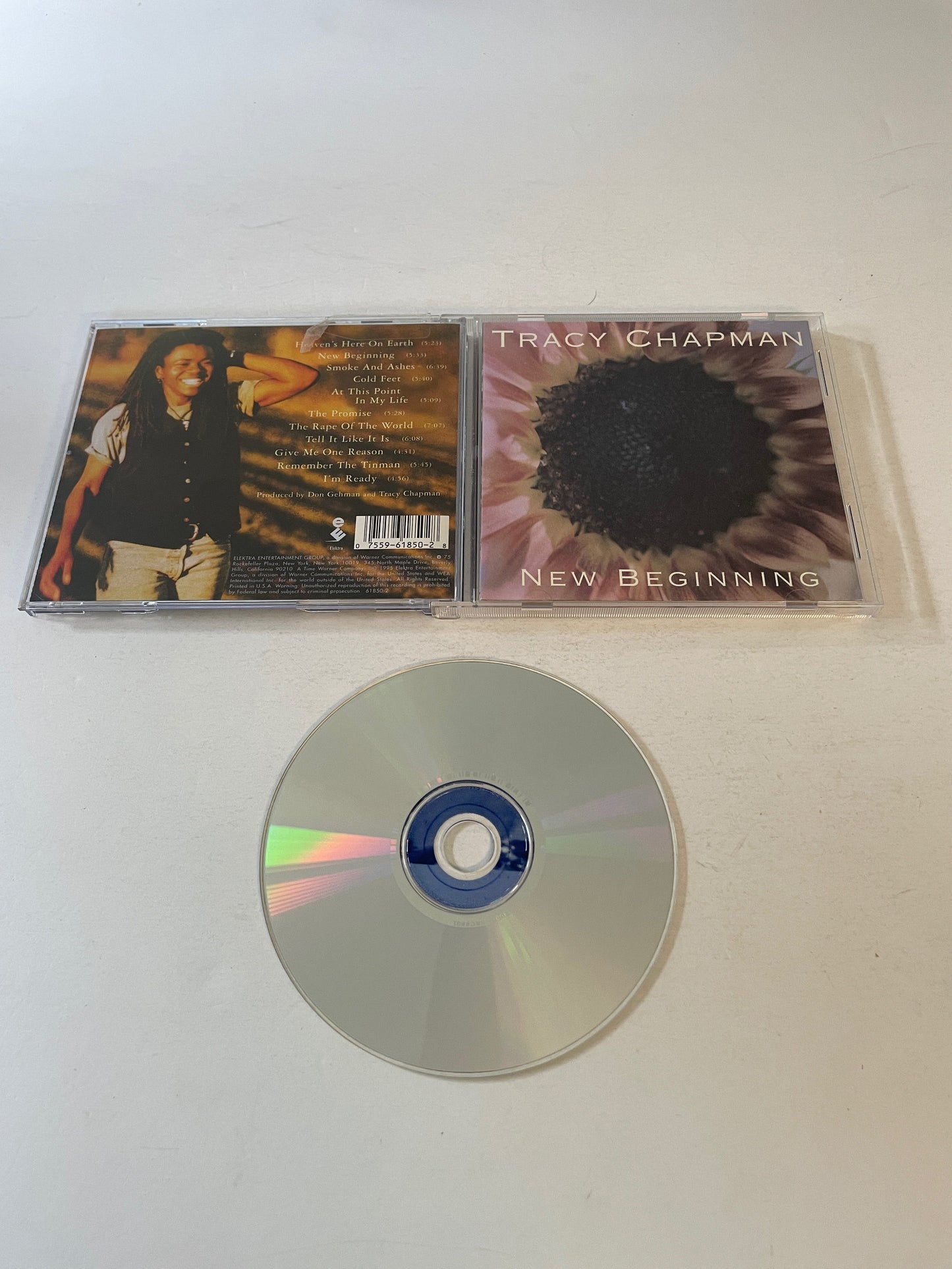 Tracy Chapman New Beginning Used CD VG+\VG+ Silver