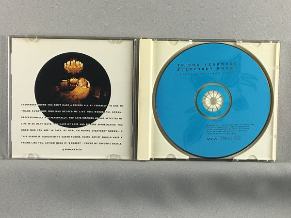 Trisha Yearwood ‎ Everybody Knows - Orig Press HDCD Used HDCD CD