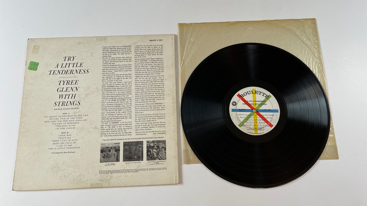 Tyree Glenn Try A Little Tenderness Used Vinyl LP VG+\VG