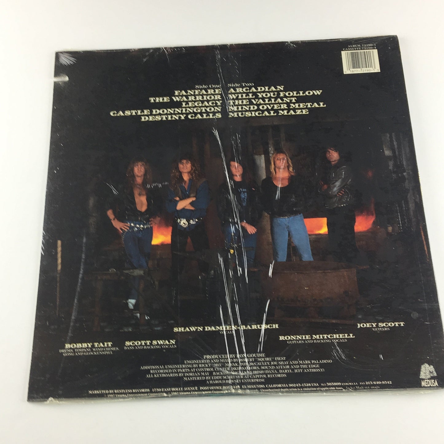 Tyton Mind Over Metal New Vinyl LP M\VG+ Black