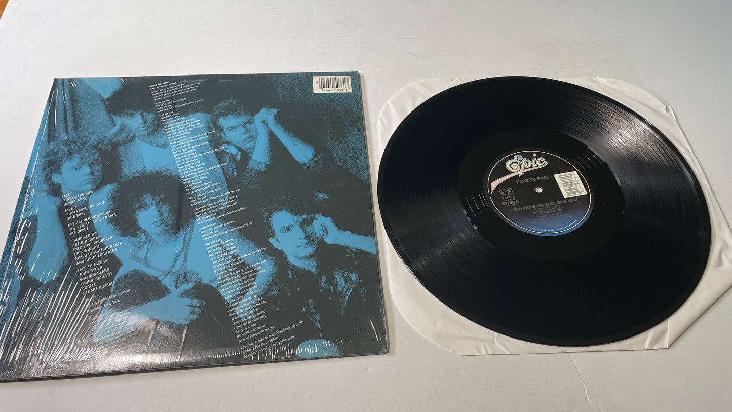 Face To Face Under The Gun 12" Used Vinyl Single VG+\VG+