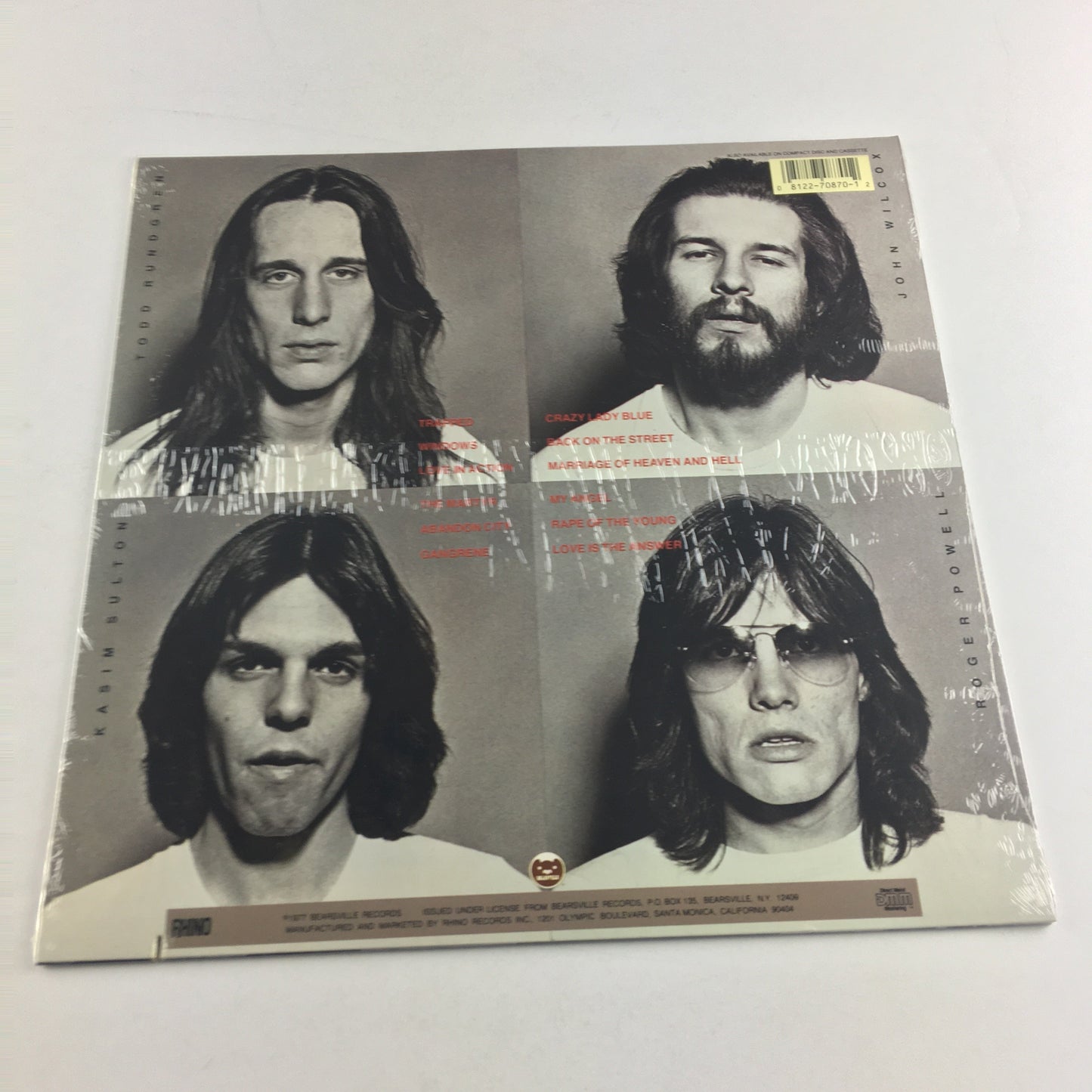 Utopia Oops! Wrong Planet Used Vinyl LP M\VG+ Black