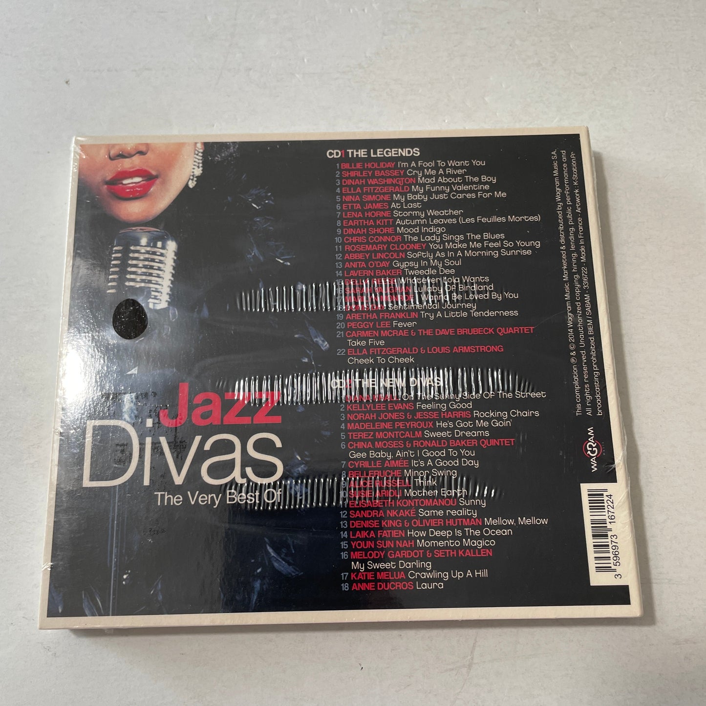 Various Jazz Divas, The Very Best Of New Sealed 2CD M\M Silver
