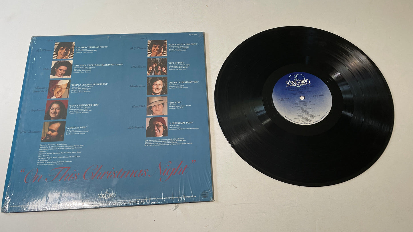 Various On This Christmas Night Various Used Vinyl LP VG+\VG+ Black