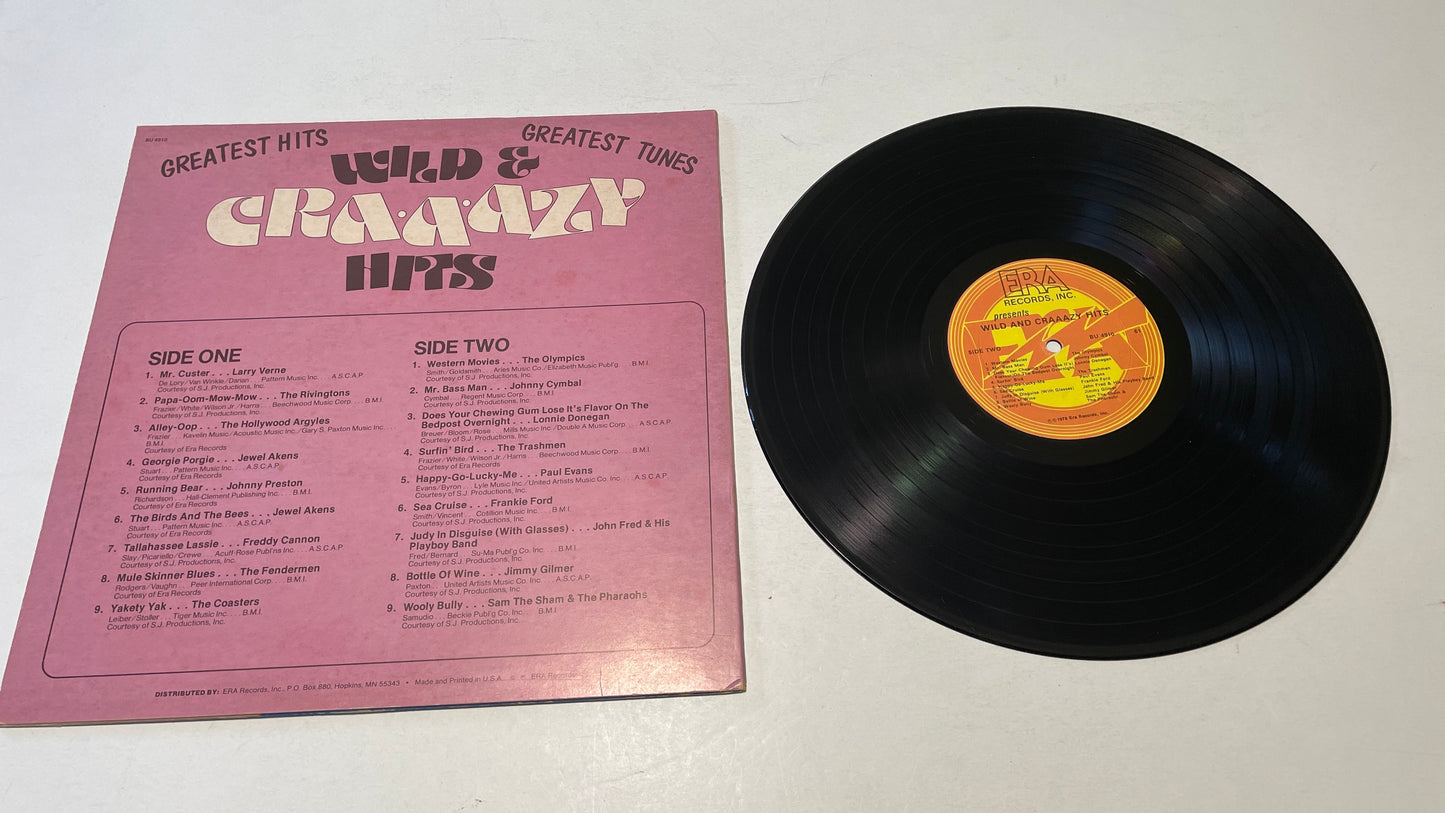Various Wild And Craaazy Hits Used Vinyl LP VG+\VG