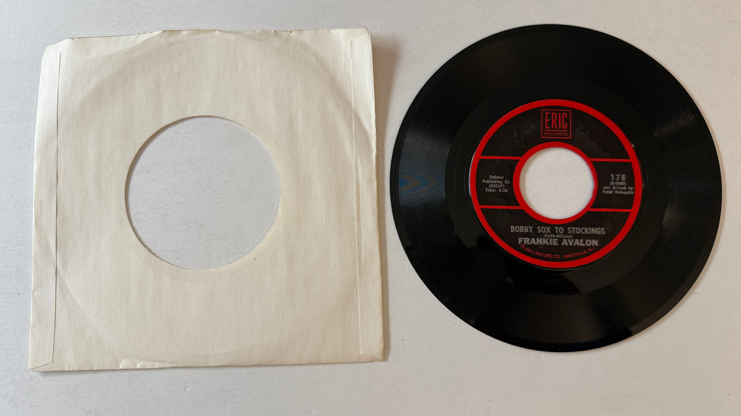 Frankie Avalon Venus / Bobby Sox To Stockings Used 45 RPM 7" Vinyl VG+\