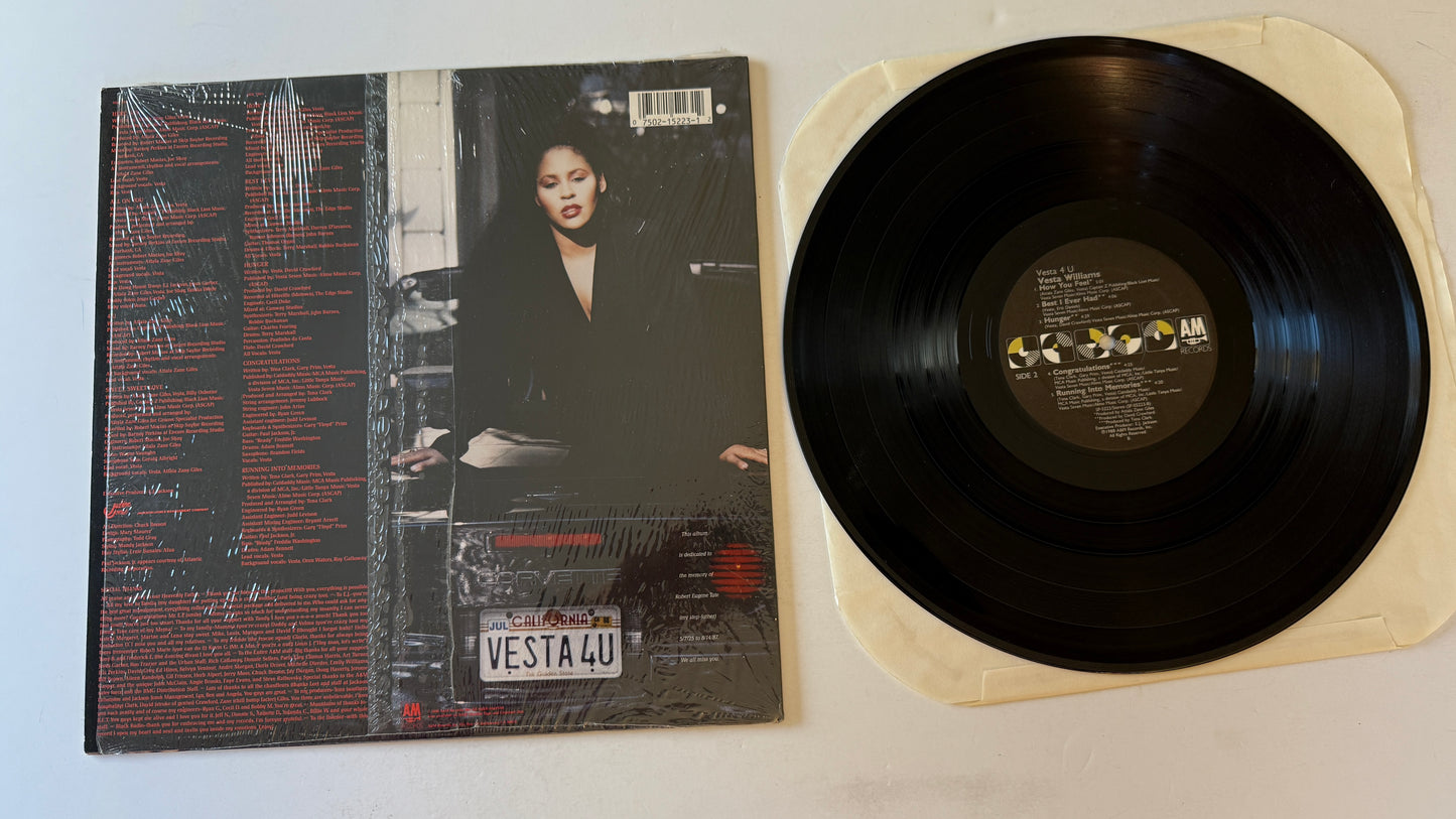 Vesta Williams Vesta 4 U Used Vinyl LP VG+\VG