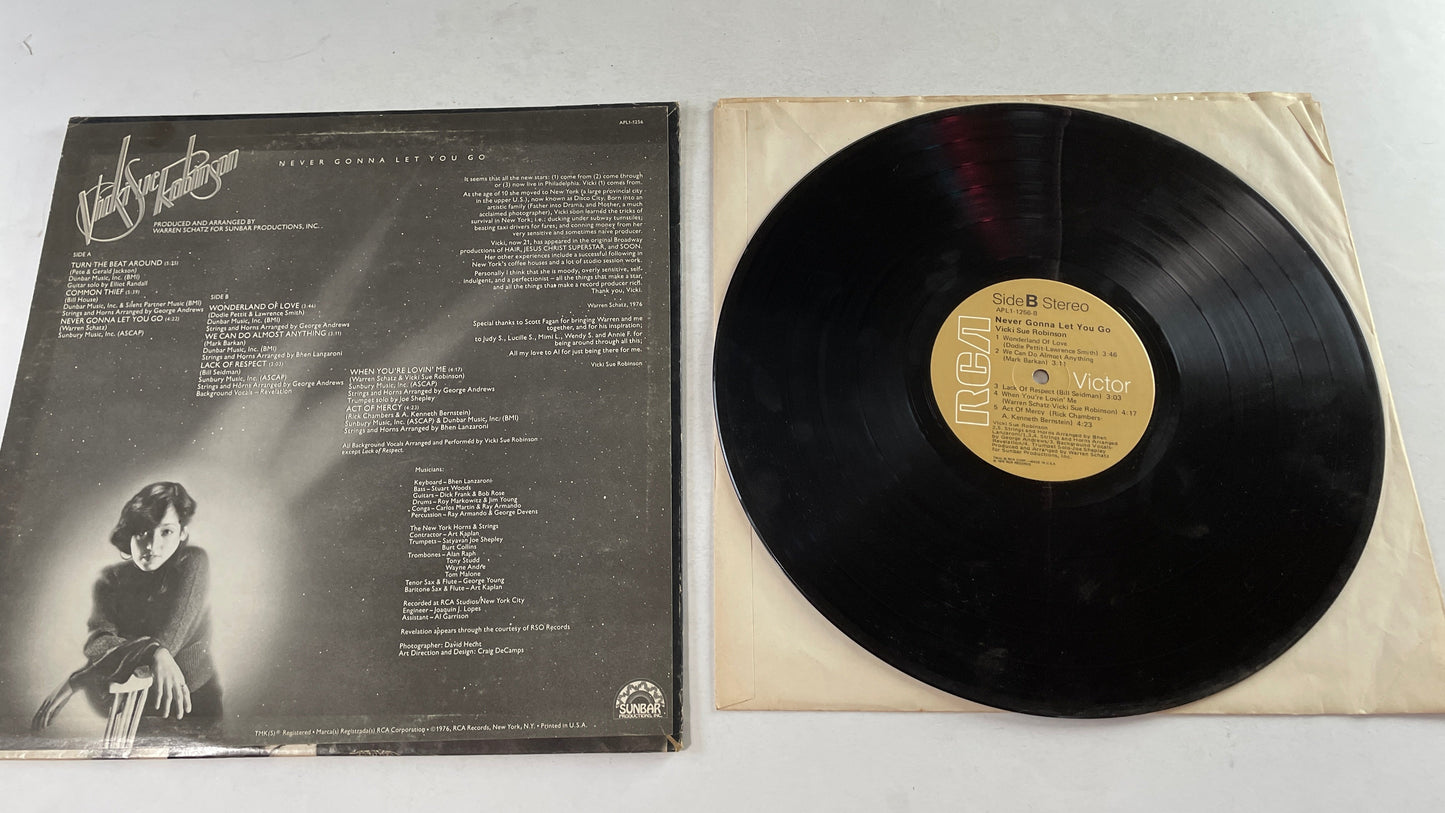 Vicki Sue Robinson Never Gonna Let You Go Used Vinyl LP VG+\VG