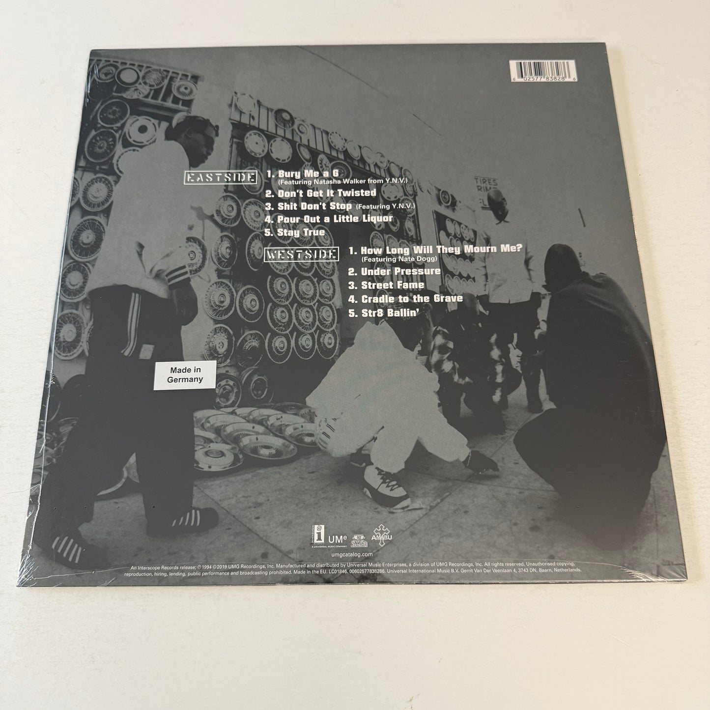 Thug Life Volume 1 New Vinyl LP M\M