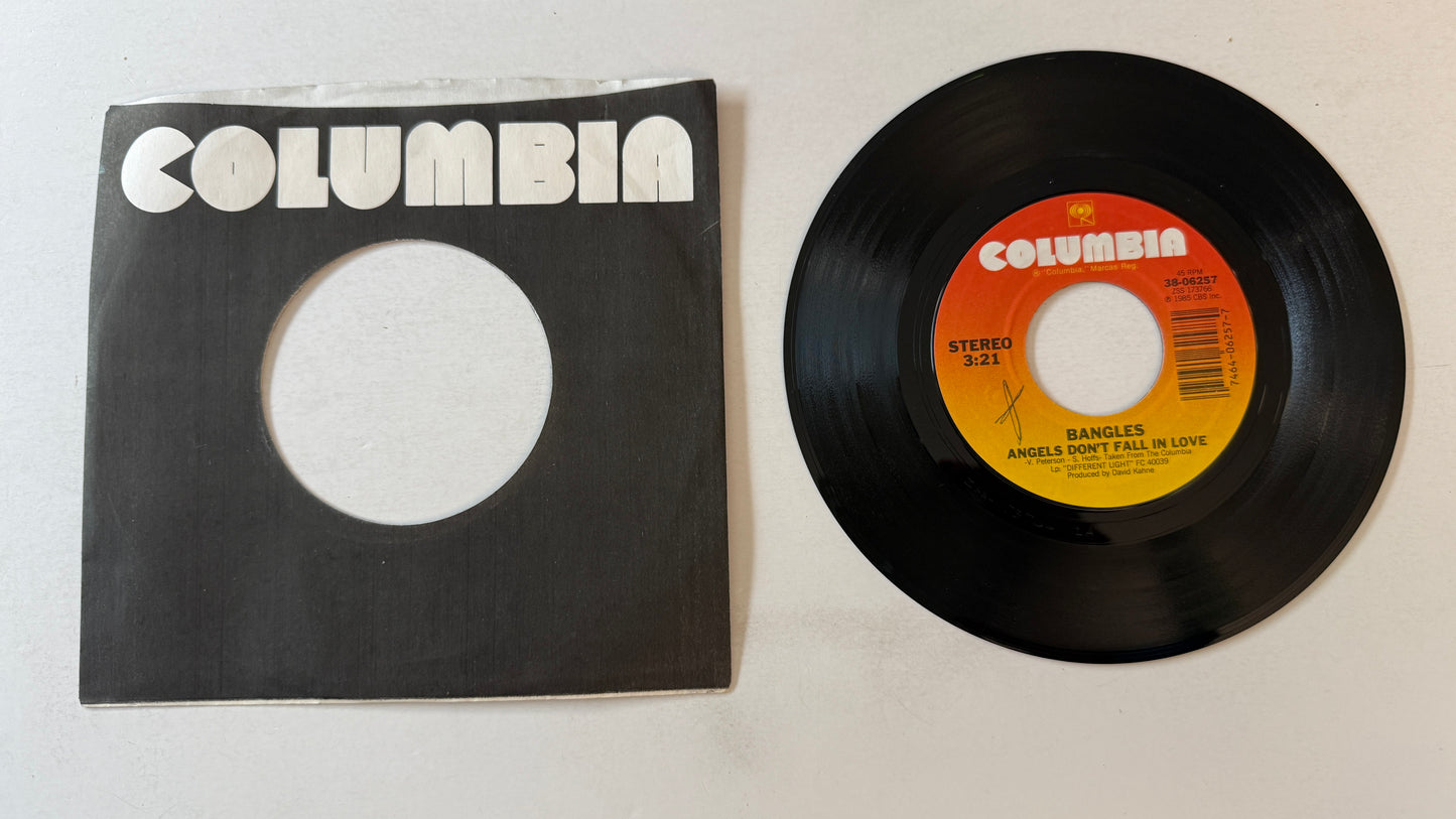 Bangles Walk Like An Egyptian Used 45 RPM 7" Vinyl VG+\