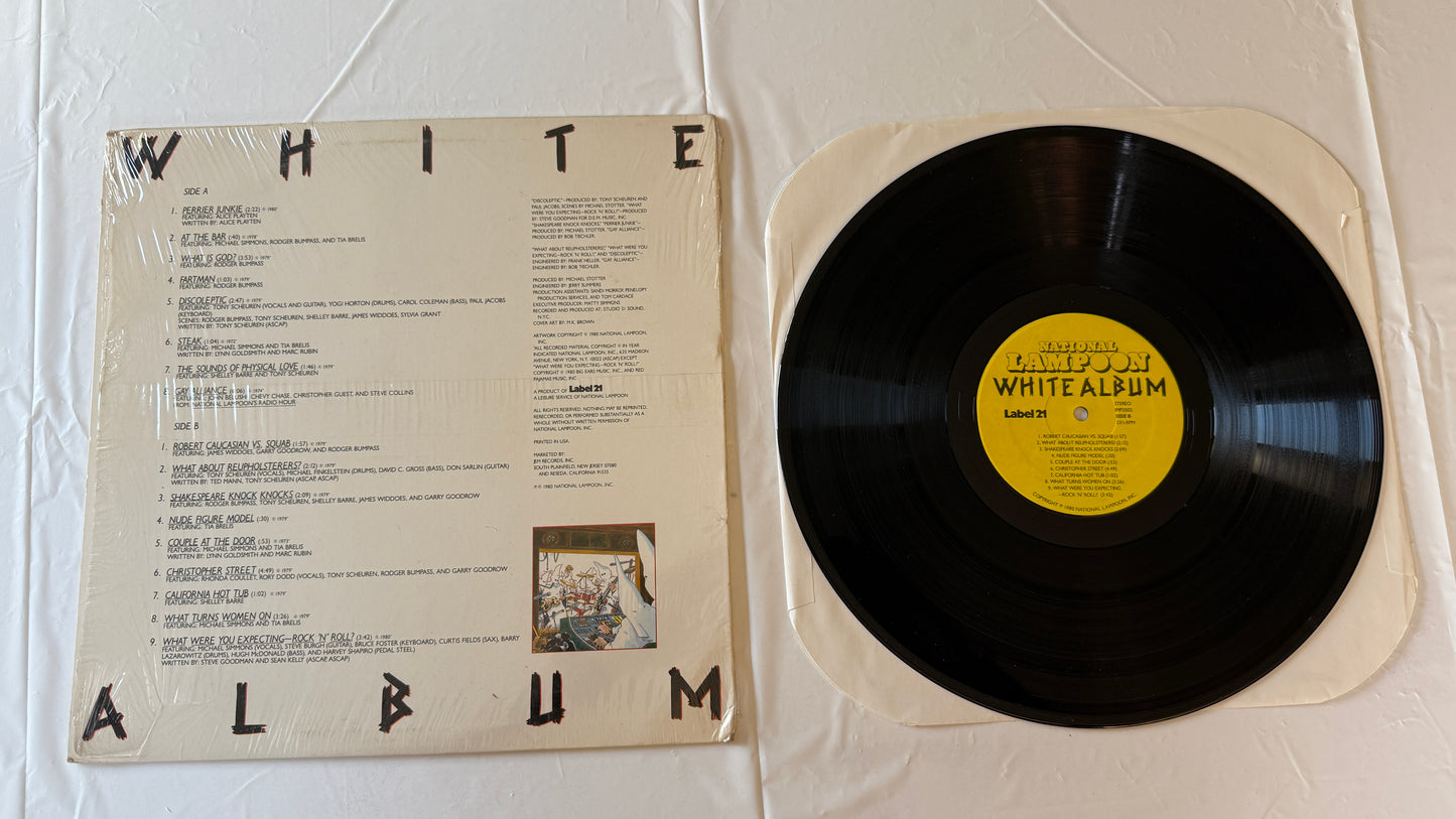 National Lampoon White Album Used Vinyl LP VG+\VG+