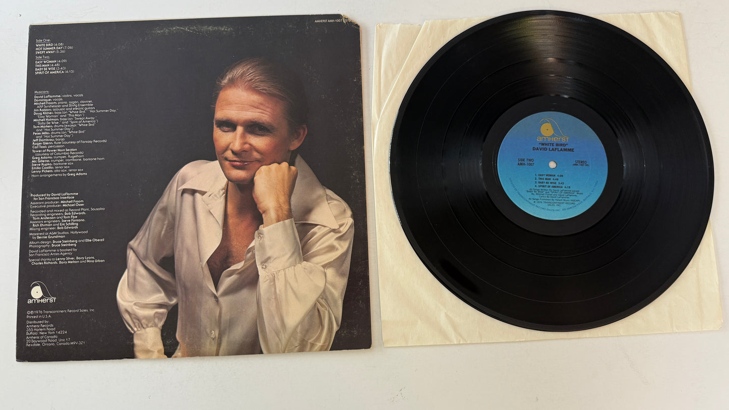 David LaFlamme White Bird Used Vinyl LP VG+\G+