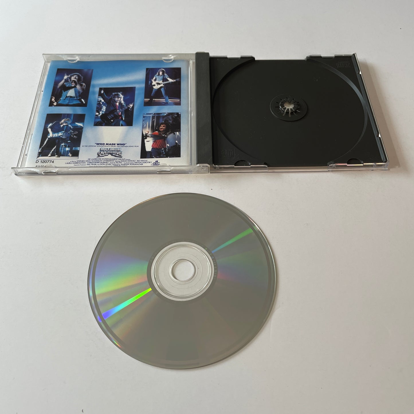 AC/DC Who Made Who Used CD VG+\VG+