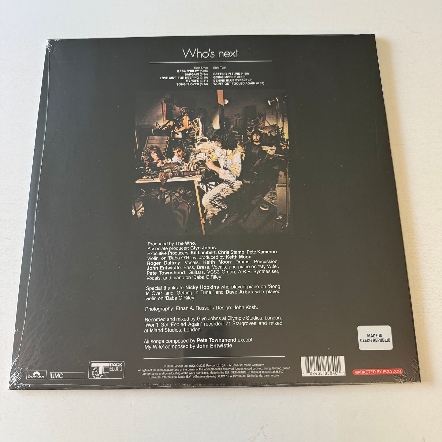 The Who Who's Next New Vinyl LP M\M