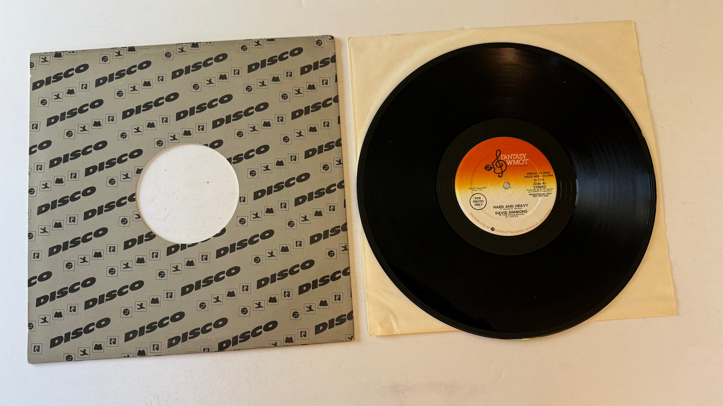 David Simmons Will They Miss Me 45 RPM Used Vinyl LP VG+\VG