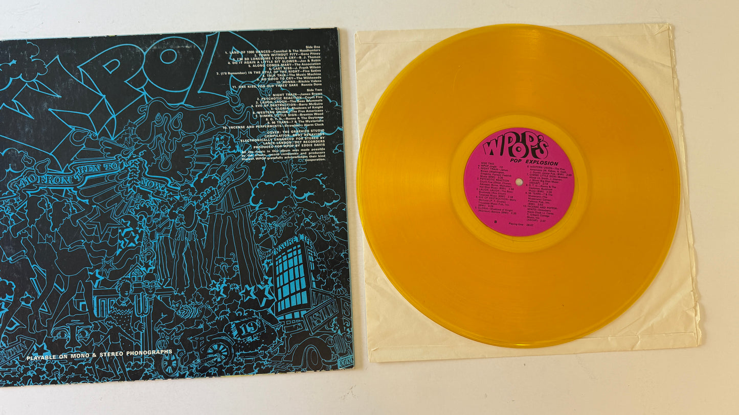 Various WPOP's Pop Explosion Used Vinyl LP VG+\VG+