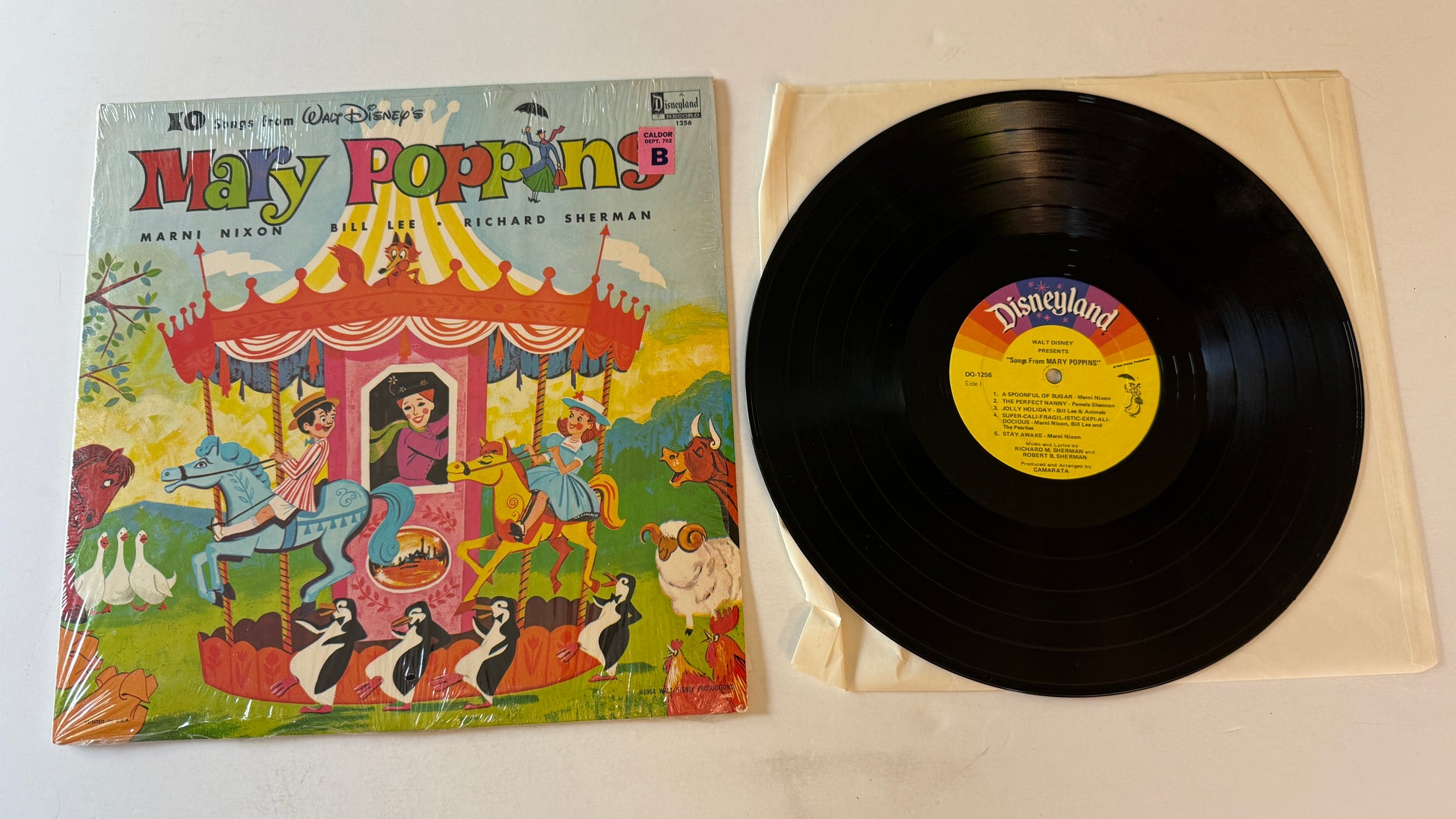 Various 10 Songs From Mary Poppins Used Vinyl LP VG+\VG+