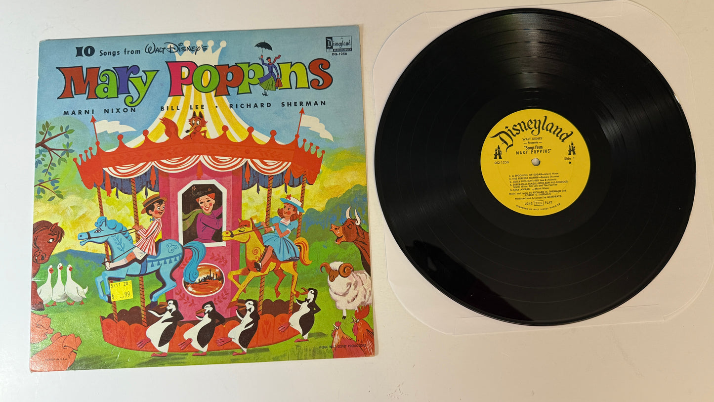 Various 10 Songs From Mary Poppins Used Vinyl LP VG+\VG+