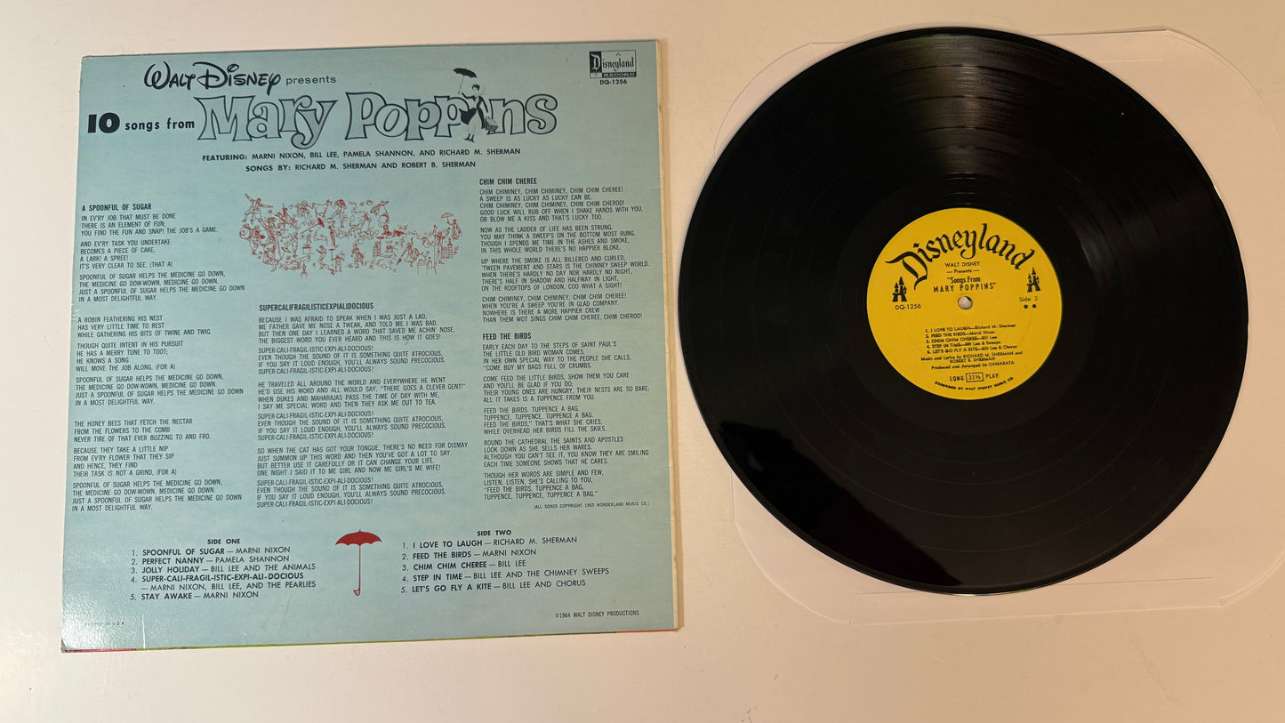 Various 10 Songs From Mary Poppins Used Vinyl LP VG+\VG+