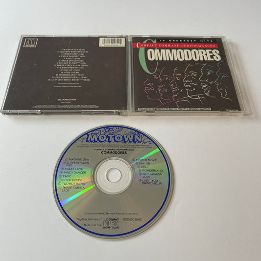 Commodores 14 Greatest Hits Used CD VG+\VG+