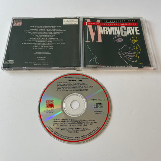 Marvin Gaye 15 Greatest Hits Used CD VG+\VG