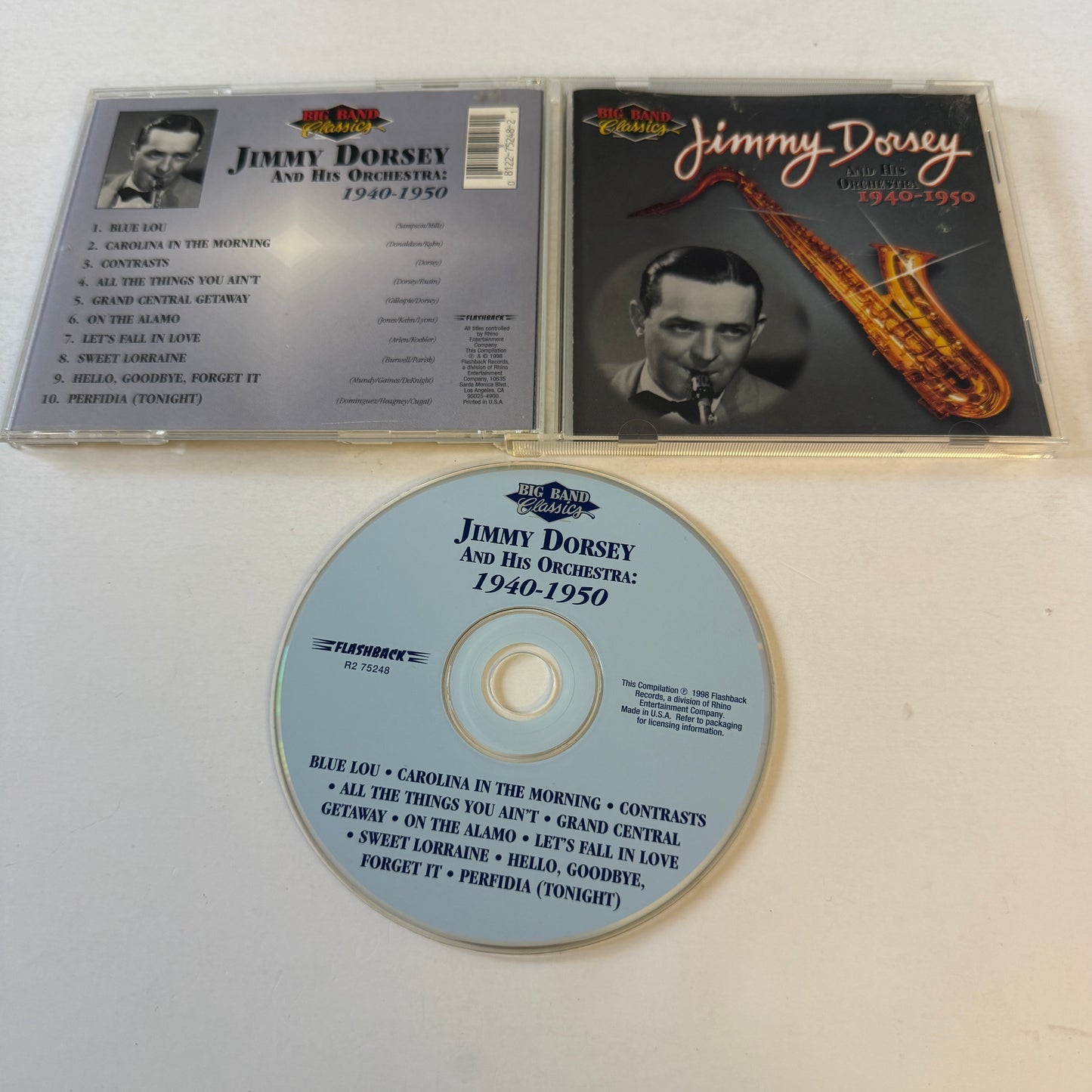 Jimmy Dorsey And His Orchestra 1940-1950 Used 2CD VG+\VG