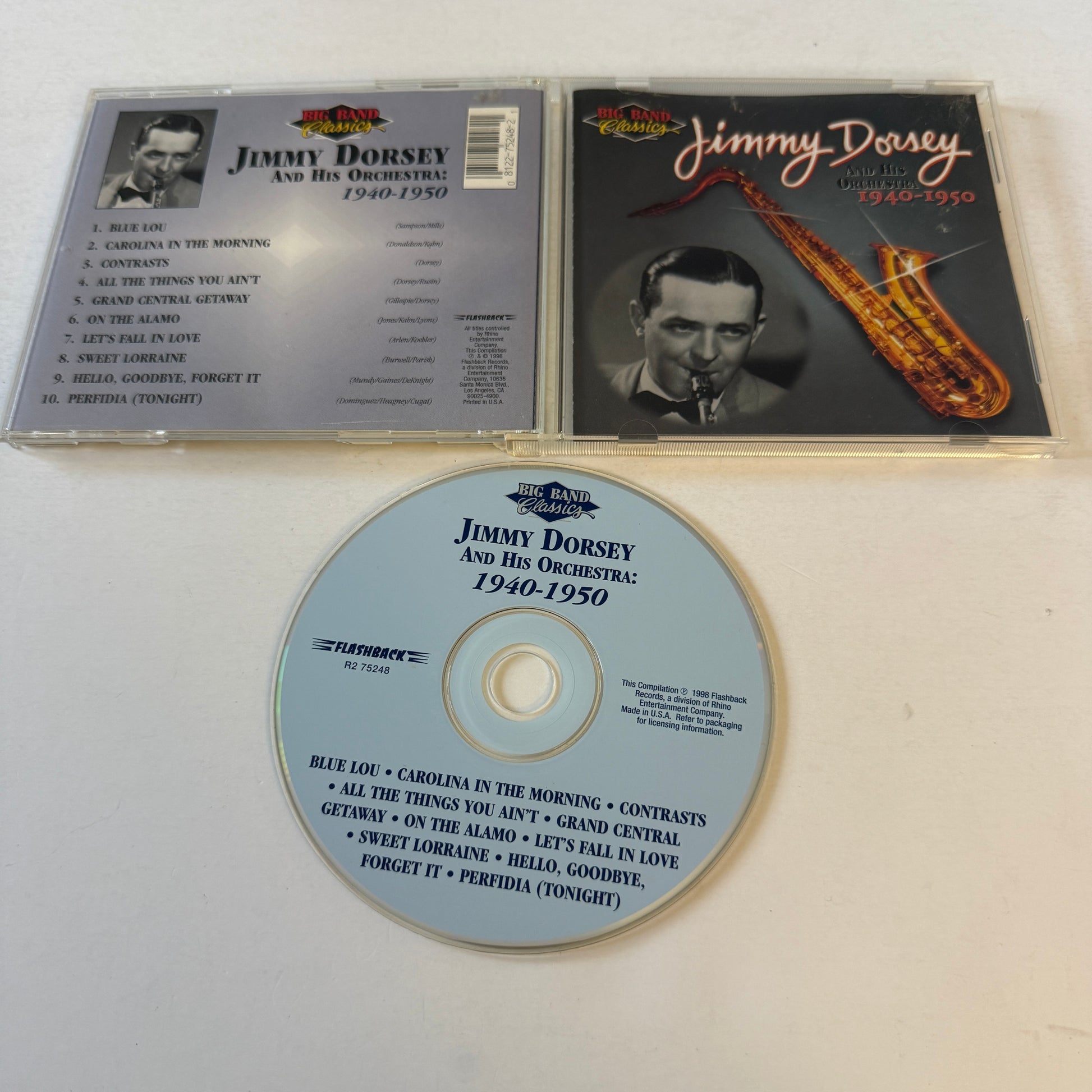 Jimmy Dorsey And His Orchestra 1940-1950 Used 2CD VG+\VG