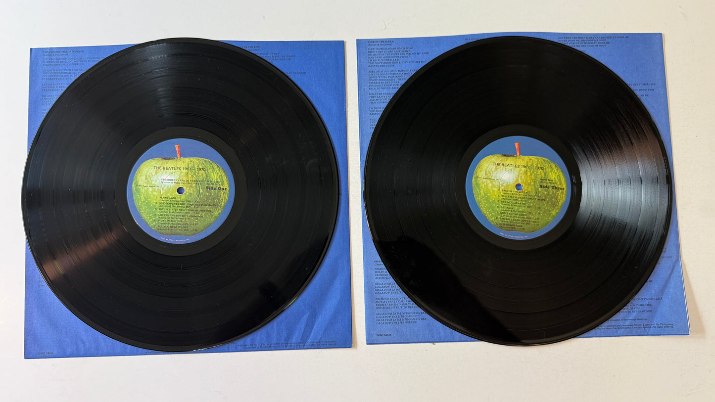 The Beatles 1967-1970 Used Vinyl 2LP VG+\VG