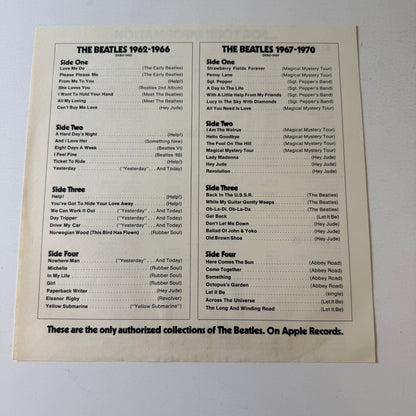 The Beatles 1967-1970 Used Vinyl 2LP VG+\VG
