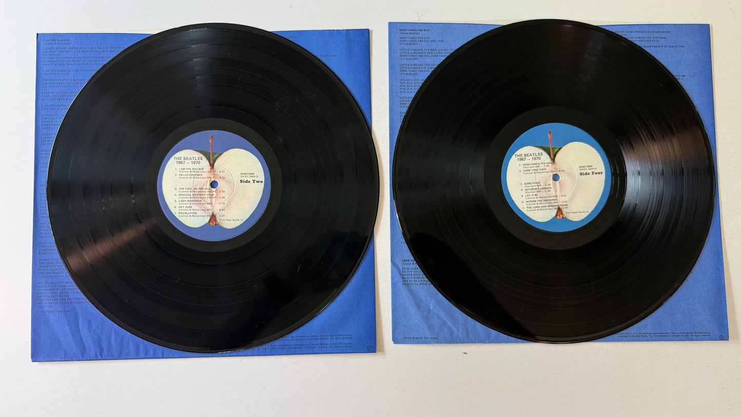 The Beatles 1967-1970 Used Vinyl 2LP VG+\VG