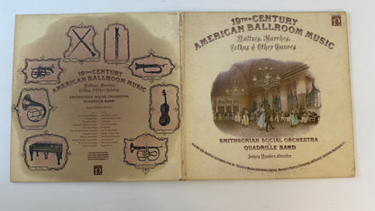Smithsonian Social Orchestra & Quadrille Band 19th Century American Ballroom Music: Waltzes, Marches, Polkas & Other Dances Used Vinyl LP VG+\VG