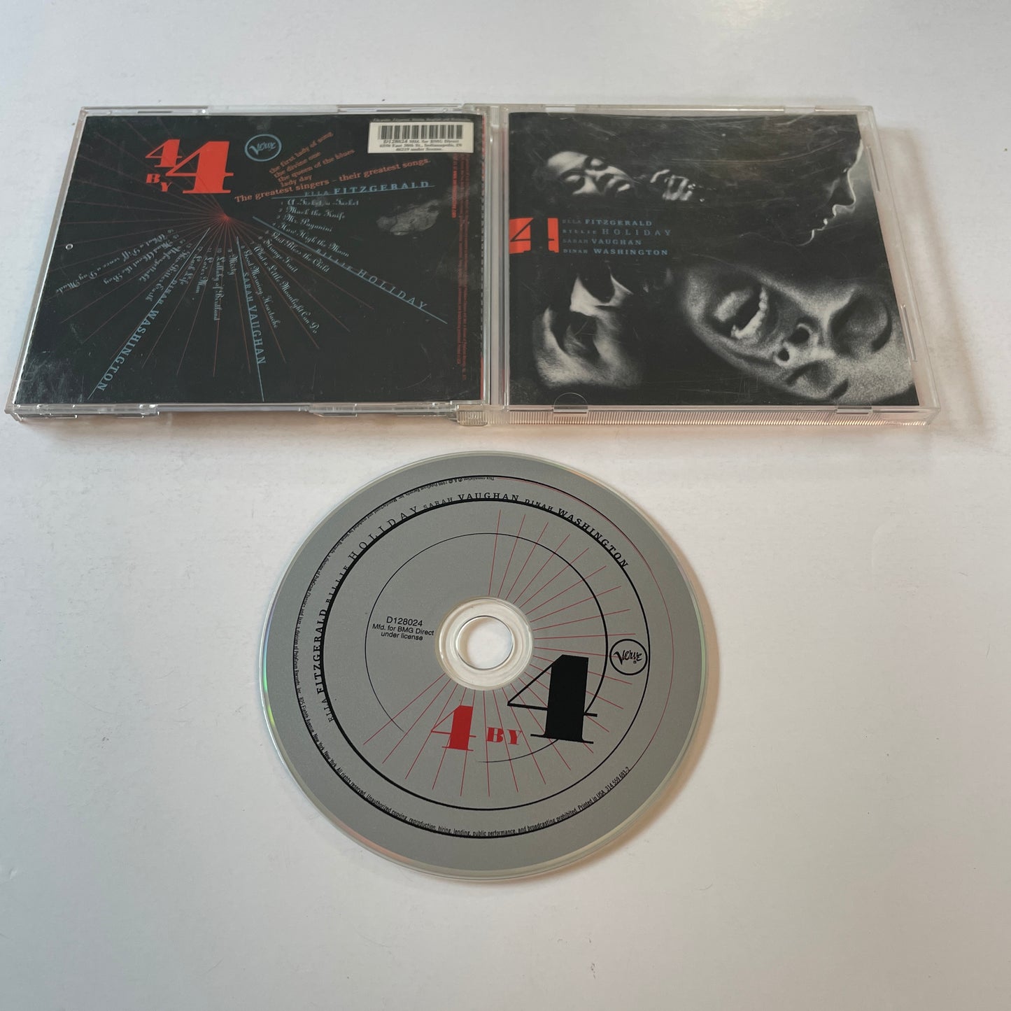 Ella Fitzgerald 4 By 4 Used CD VG+\VG+