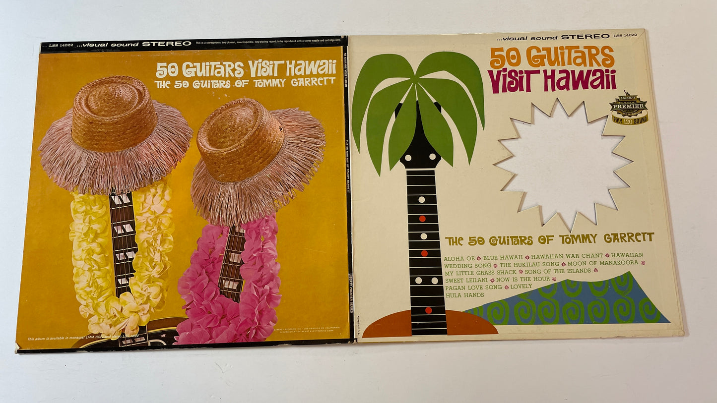 The 50 Guitars Of Tommy Garrett 50 Guitars Visit Hawaii Used Vinyl LP VG+\VG+