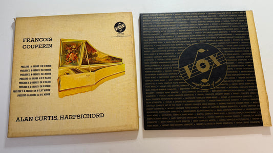 Francois Couperin 8 Preludes & Ordres Used Vinyl Box Set VG+\VG
