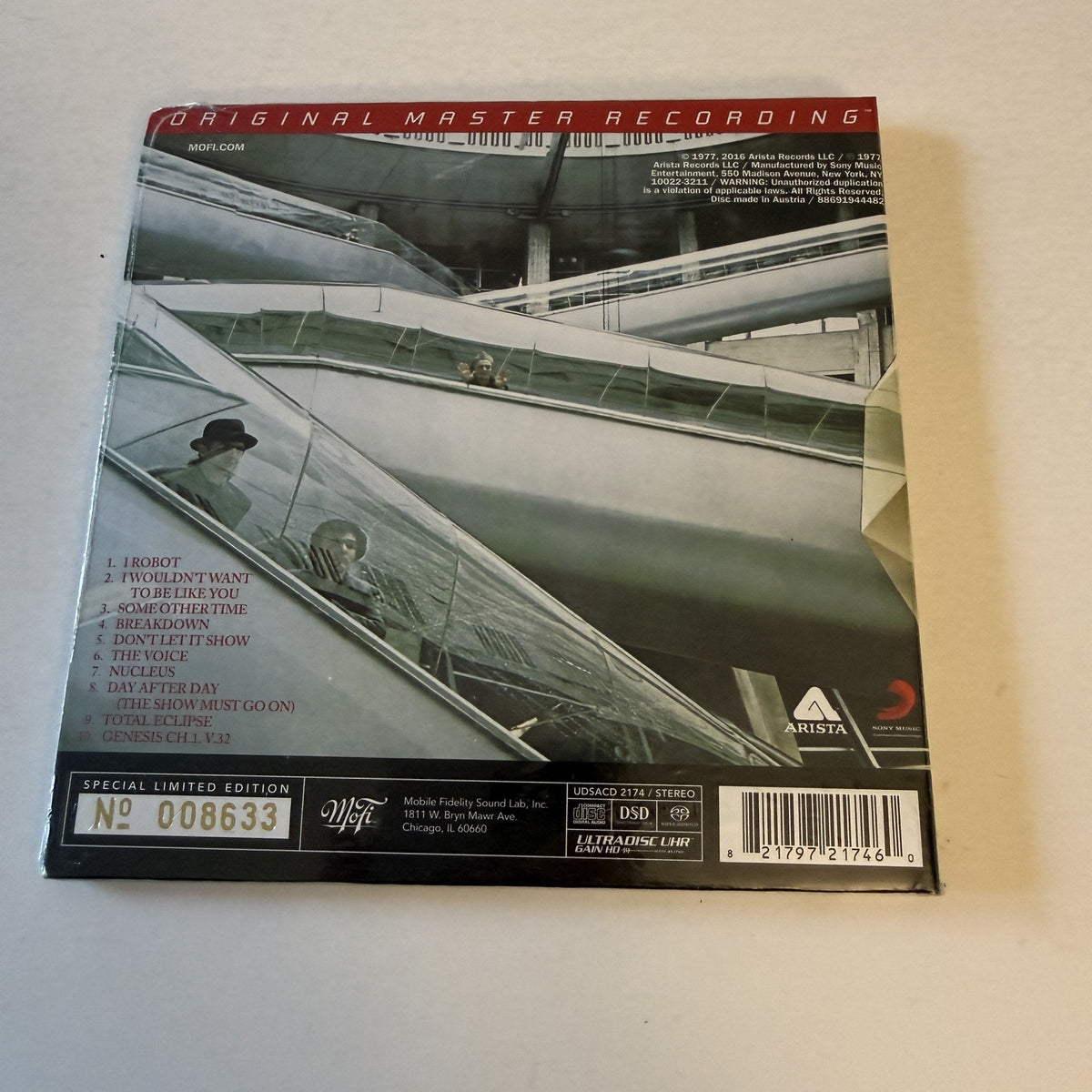 The Alan Parsons Project I Robot New Digipak Hybrid SACD M\M