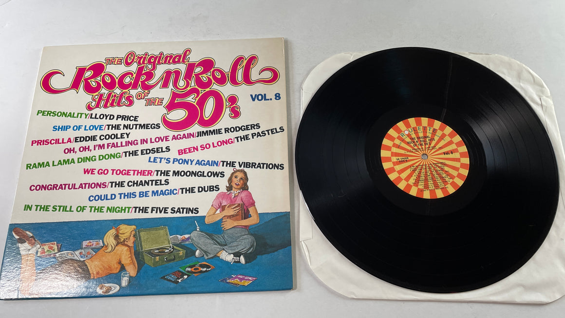 The Original Rock N' Roll Hits Of The 50's Vol. 8 Used Vinyl LP VG+ Roulette – SR-59008