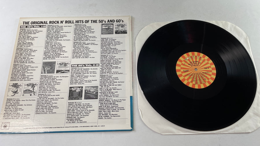 The Original Rock N' Roll Hits Of The 50's Vol. 8 Used Vinyl LP VG+ Roulette – SR-59008