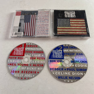 Various America: A Tribute To Heroes Used 2CD VG+\VG Interscope Records – 069 493 188-2