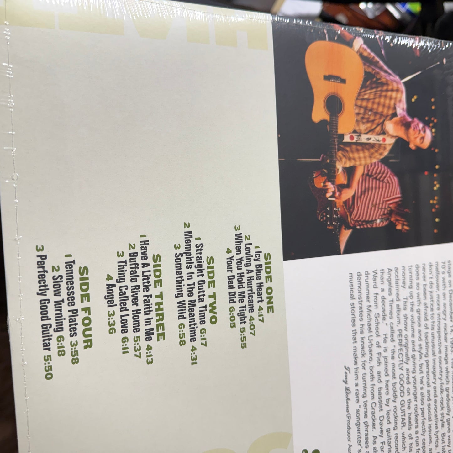 John Hiatt Live From Austin TX New 180 Gram Vinyl 2LP M\NM